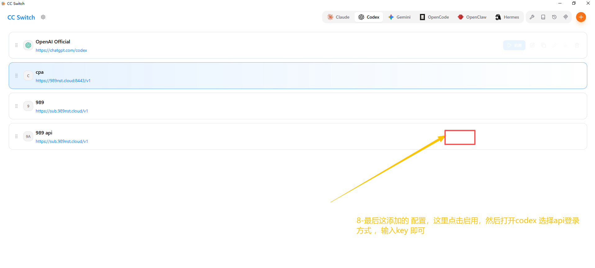 Codex Api Key Codex API 配置教程